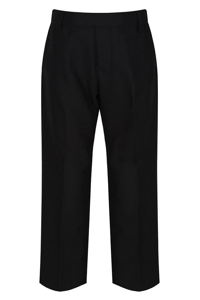Junior Black Sturdy Fit Trousers