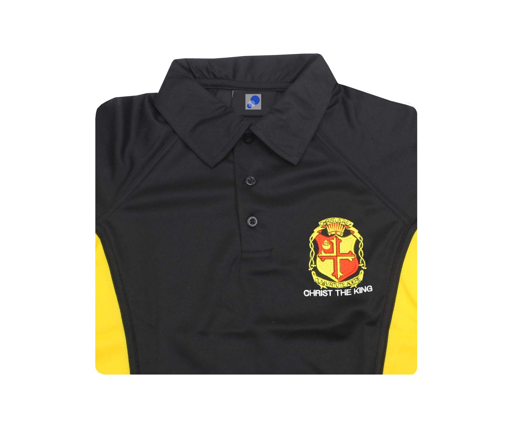 Christ The King PE Button Up Polo