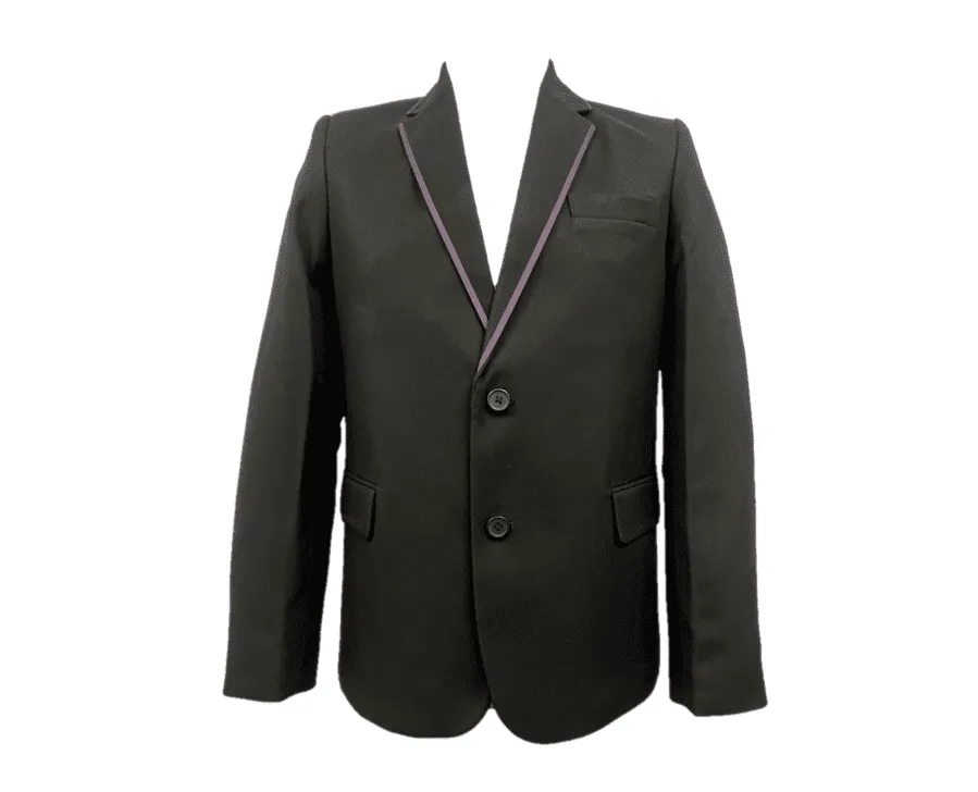 STAR DARK PURPLE BOYS BLAZER