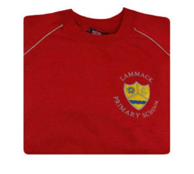 Lammack Year 6 Red Sweatshirt