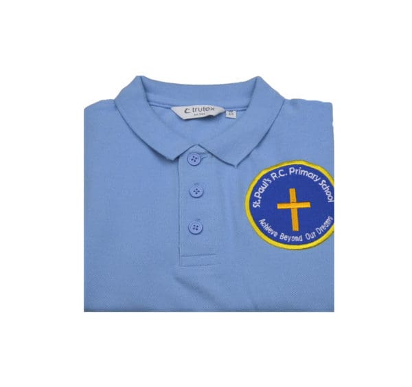 St Pauls Feniscowles Sky Poloshirt