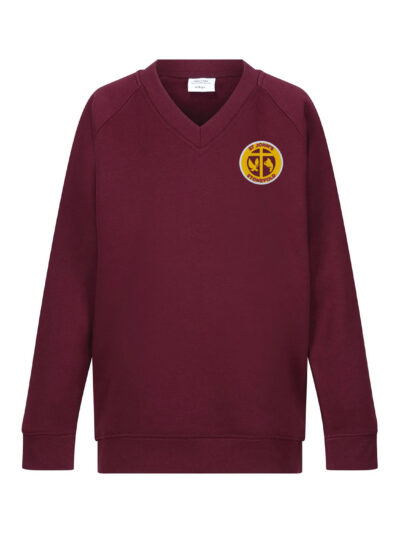 St John Stonefold V-Neck Sweatshirt