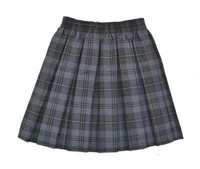 St Marys RC Grey Tartan Skirt