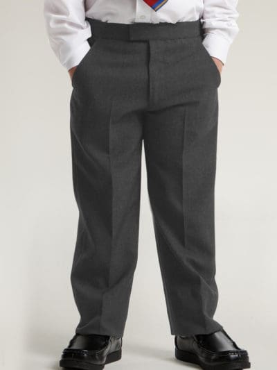 Junior Sturdy Fit Grey Trouser