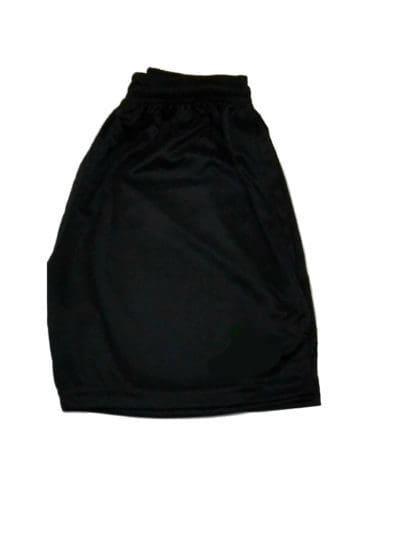 BCHS Plain Black Shorts