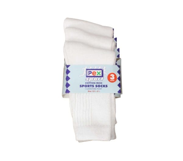 PE Sports Socks Twin Pack