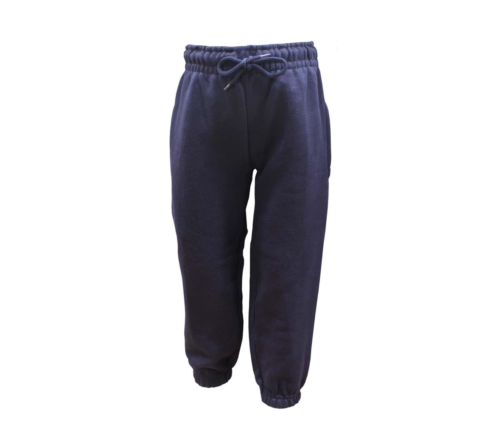 navy blue track pants for school