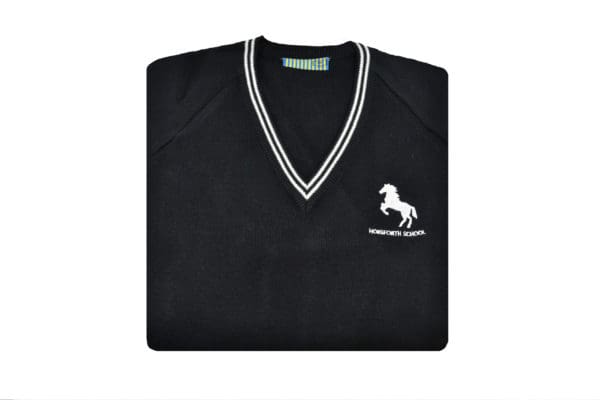 Horsforth High V-Neck Jumper