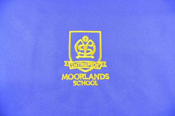 Moorlands Purple Bookbag - Image 2