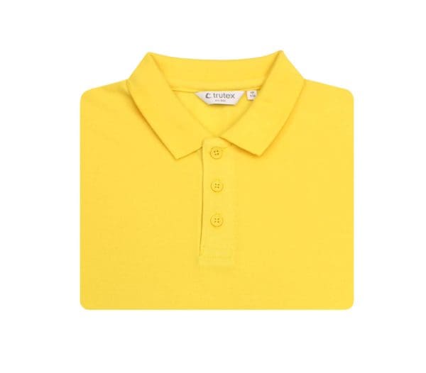 Plain Yellow PE Polo Shirt