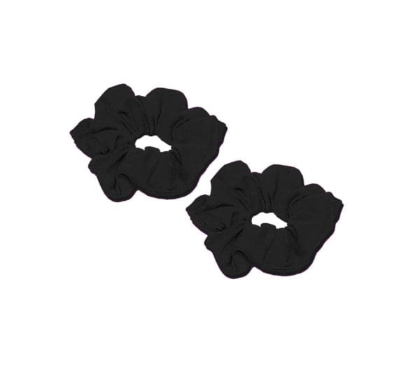 Black Scrunchies