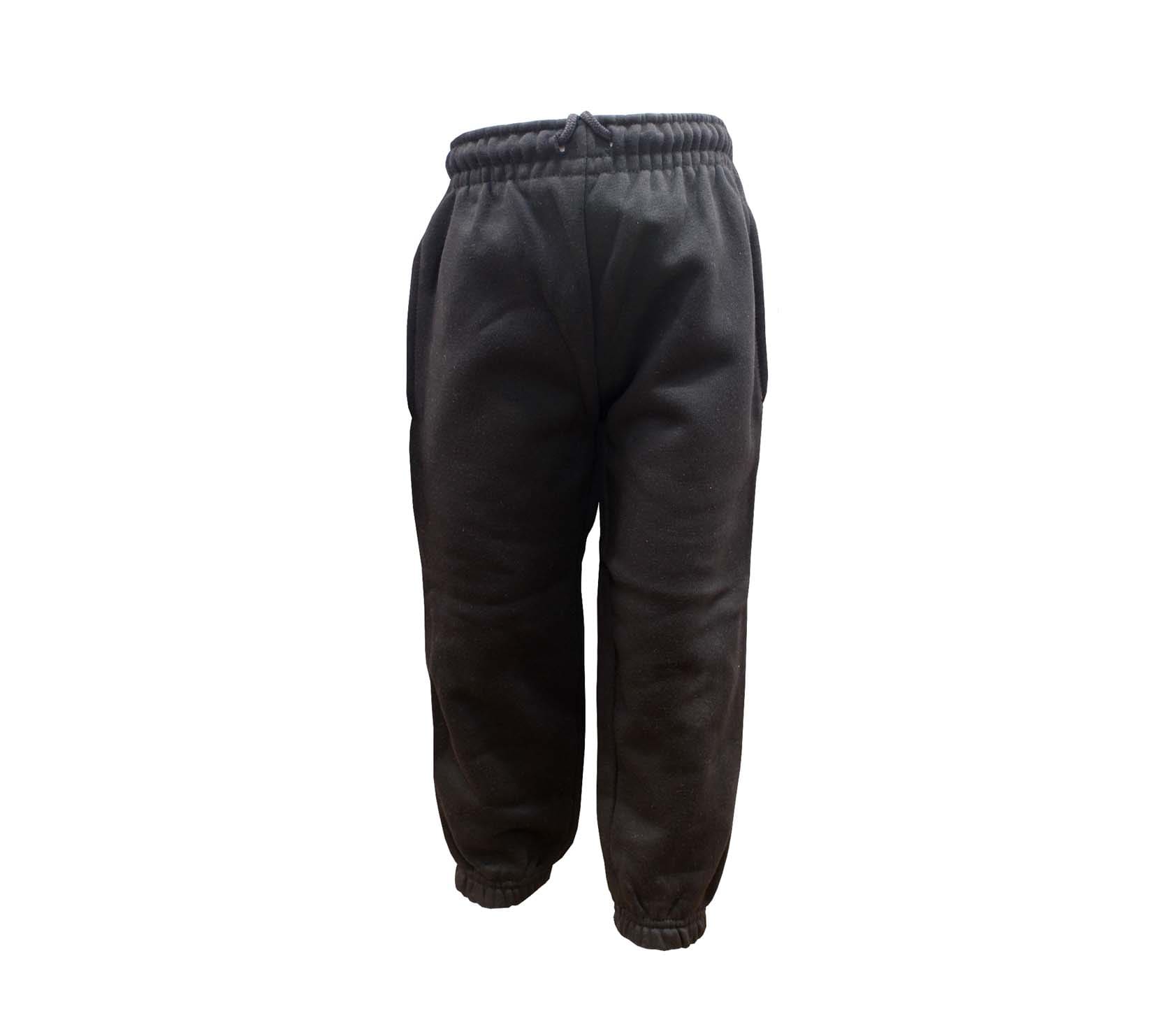 Plain Black Joggers - Whittakers School Wear