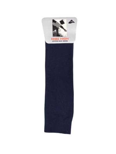 Navy Knee High Socks