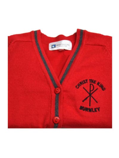 Christ the King Red Cardigan