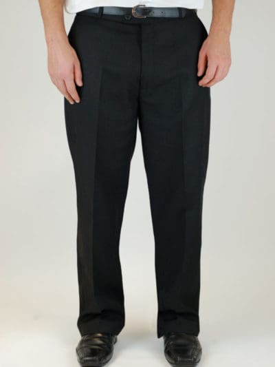 Boys Charcoal Sturdy Fit Trousers