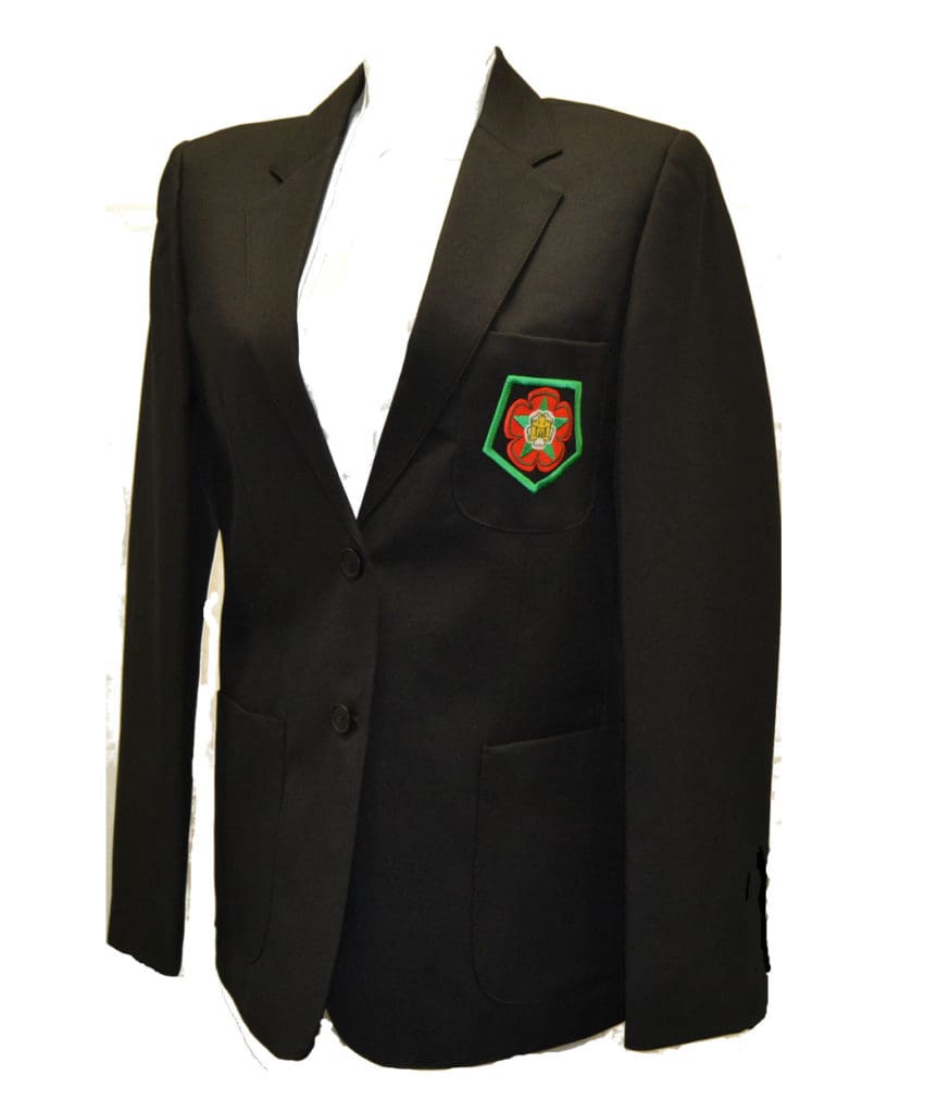 Ribblesdale Girls Black Blazer Whittakers School Wear