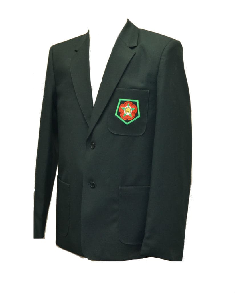 Ribblesdale Boys Green Blazer Whittakers School Wear