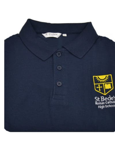 St Bede's Navy PE Polo
