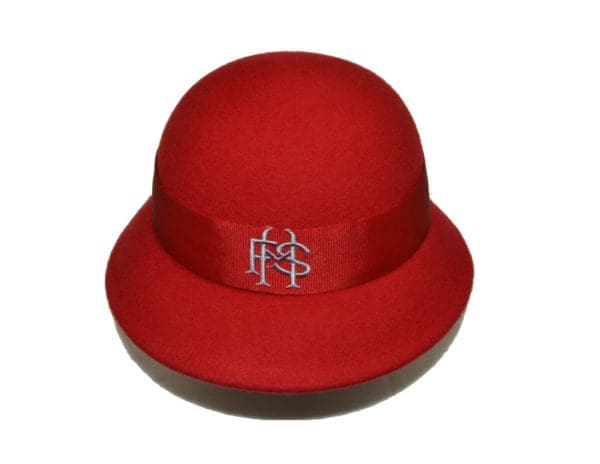 girls red winter hat