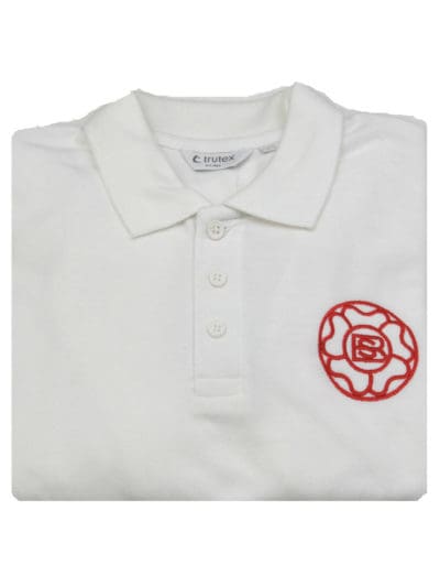 Broadfield 6th Form White Badged Polo
