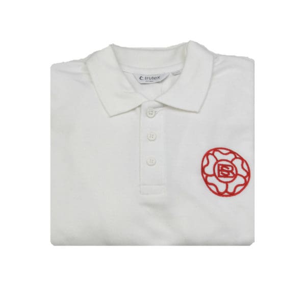 Broadfield 6th Form White Badged Polo