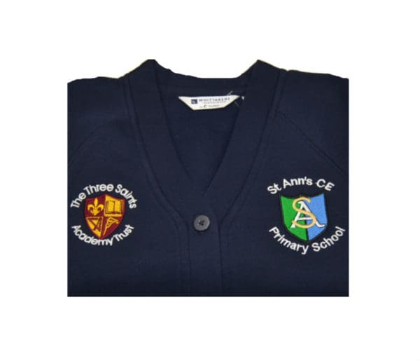 St Ann's CE Primary Cardigan - Whittakers School Wear