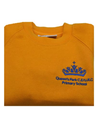 Queens Park Primary Yellow PE Sweatshirt