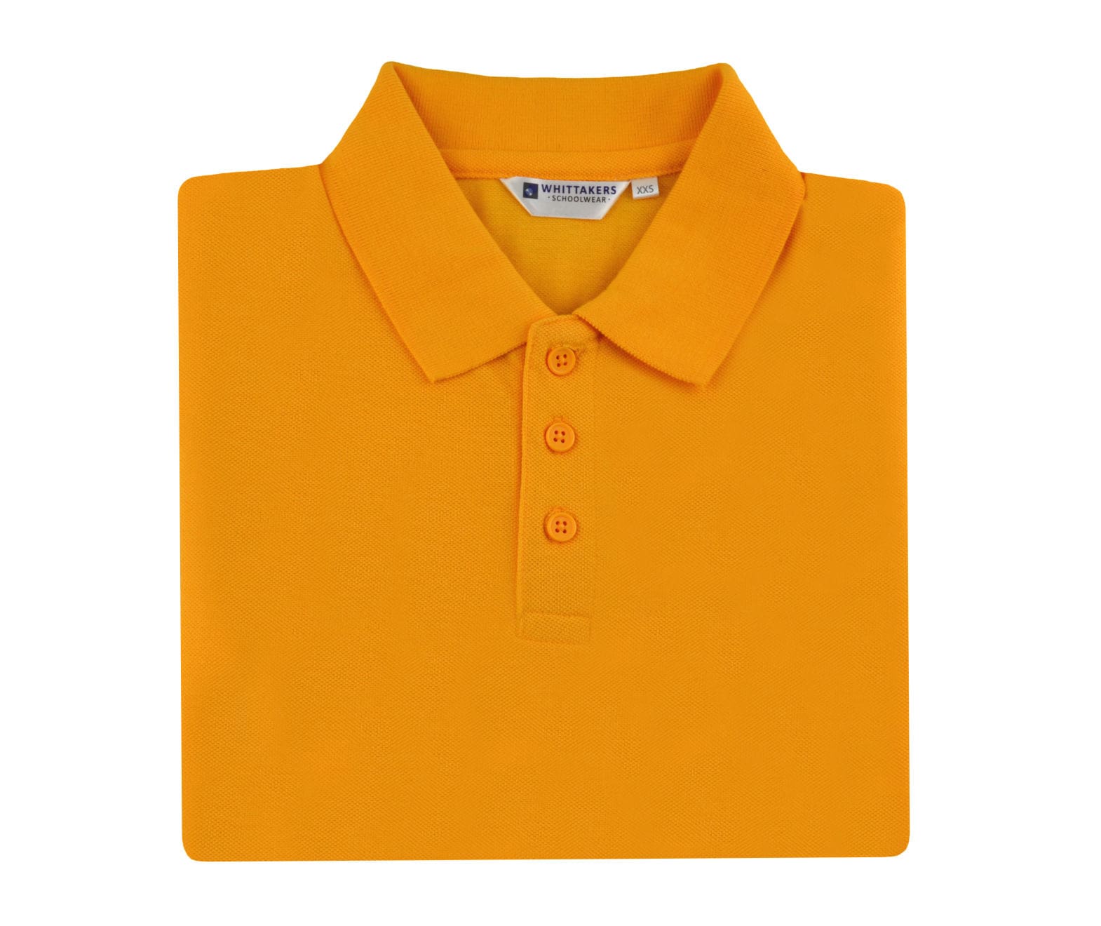 Plain Gold PE Polo - Whittakers School Wear