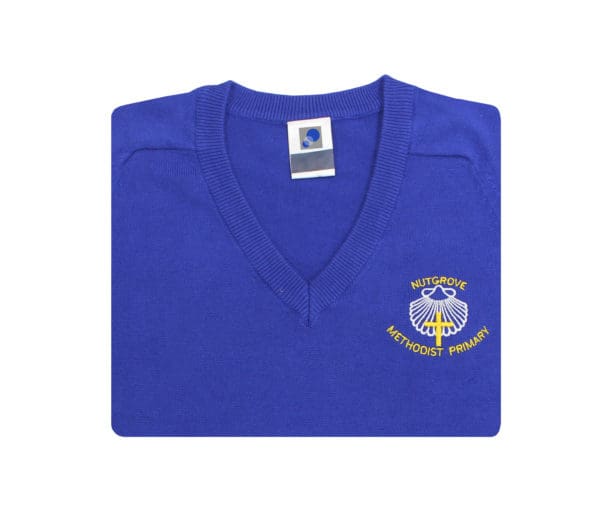 Nutgrove Knitted V-Neck Pullover