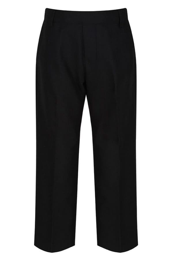 Boys Charcoal Sturdy Fit Trousers
