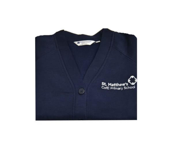St Matthew's Primary Cardigan - Whittakers School Wear