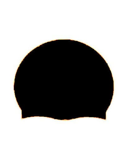 Canon Slade Black Swim Cap