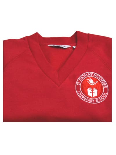 St Thomas Moorside V-Neck Sweatshirt