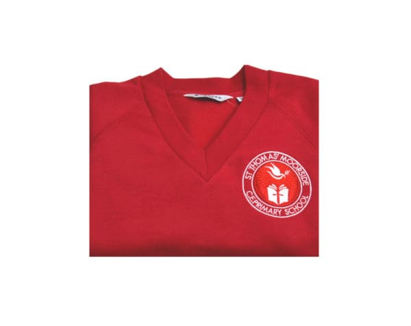 St Thomas Moorside V-Neck Sweatshirt