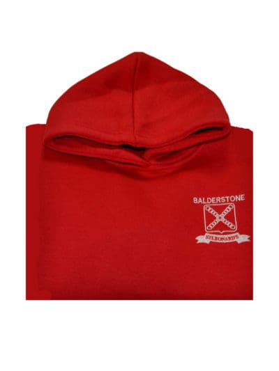 Balderstone St Leonard's Red/Black PE Hoodie