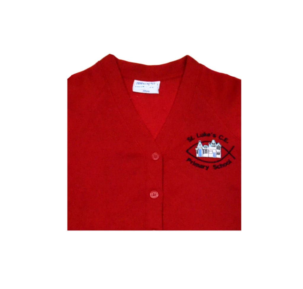 St Luke's CE Primary Cardigan - Whittakers School Wear