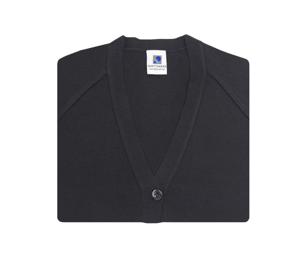 Black Cardigan - Whittakers School Wear