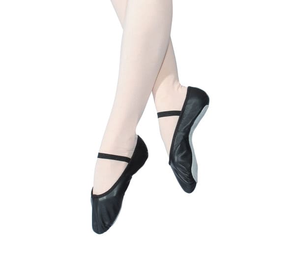 Ophelia Black Ballet Shoes