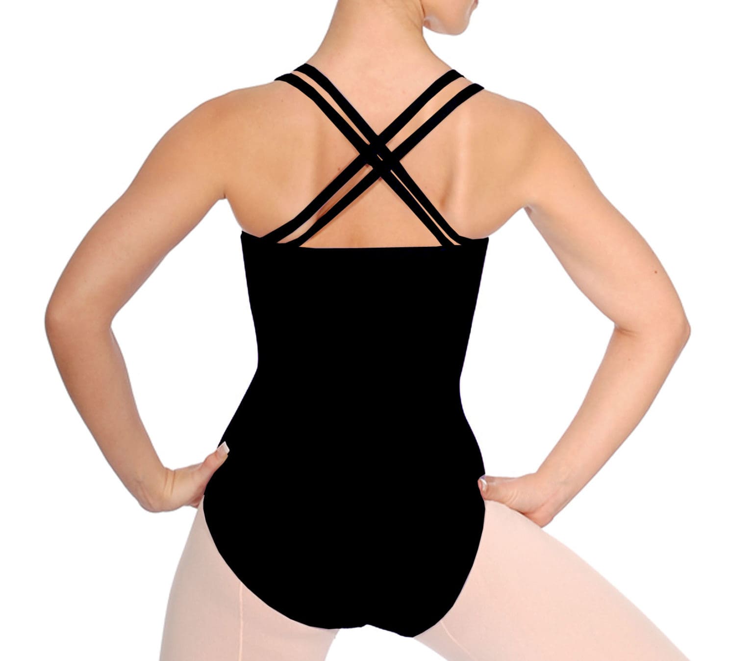 Double Strap Sophie Black Leotard Whittakers School Wear