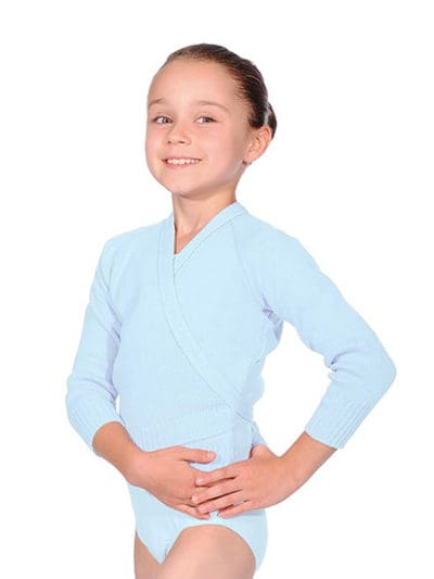 Crossover Cardigan Panama Blue
