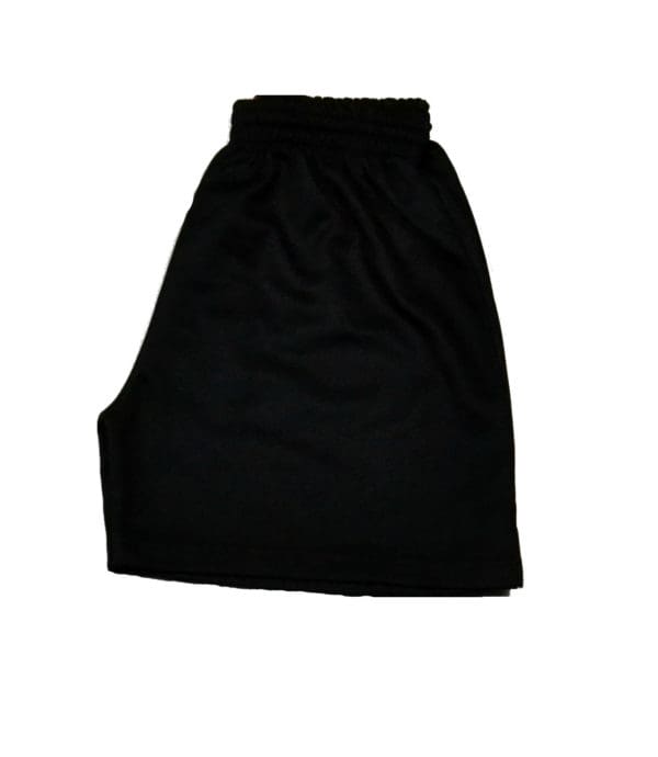 St Ambrose Plain Black PE Shorts