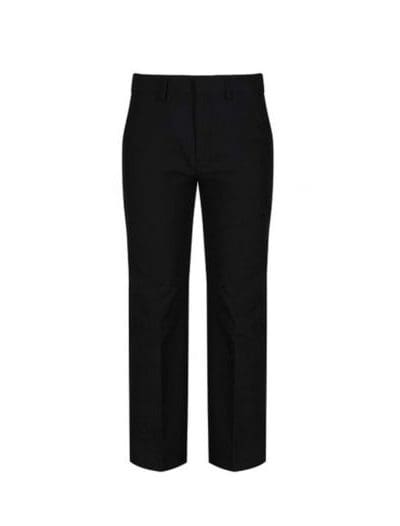 Junior Black Sturdy Fit Trousers
