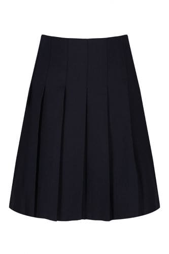 Navy Junior Stitch Down Skirt - Whittakers School Wear