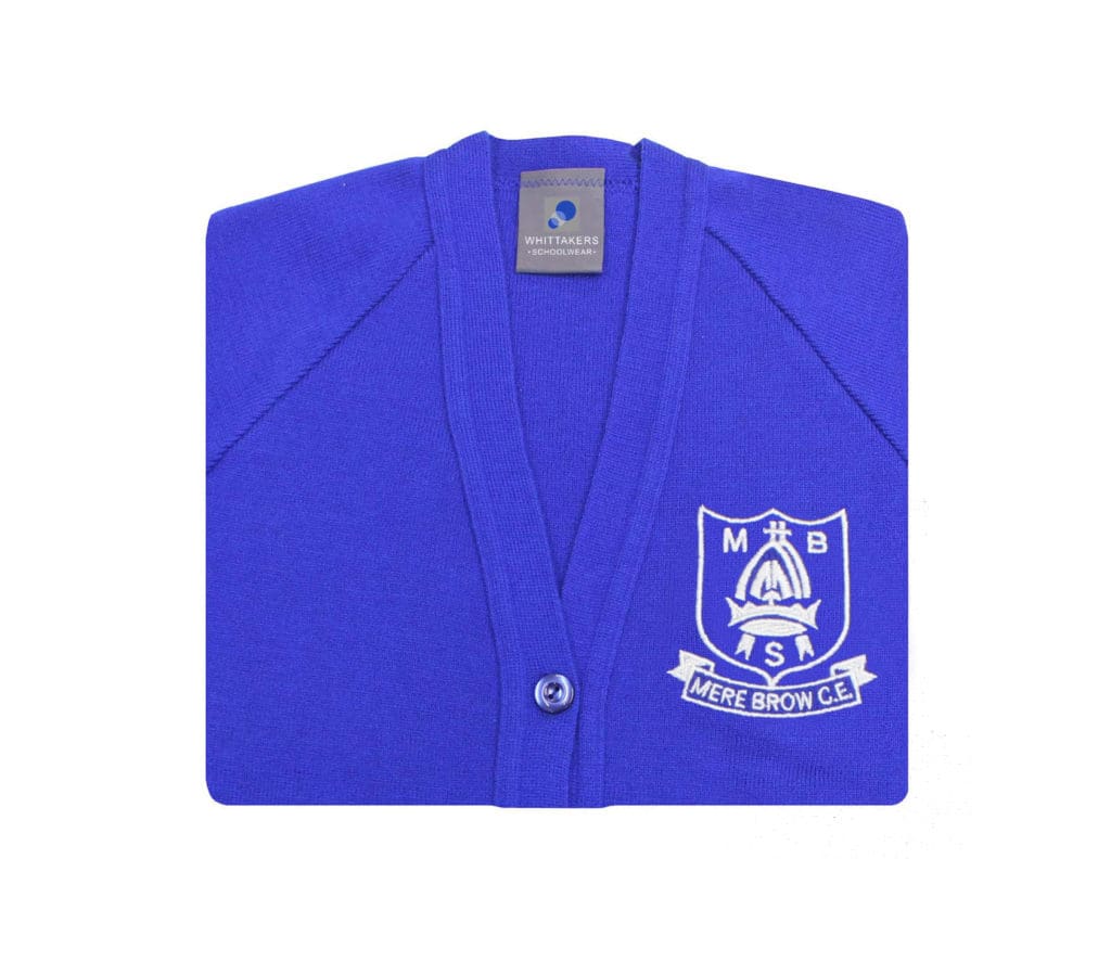 Mere Brow CE Cardigan - Whittakers School Wear