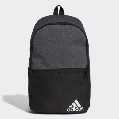adidas black white backpack