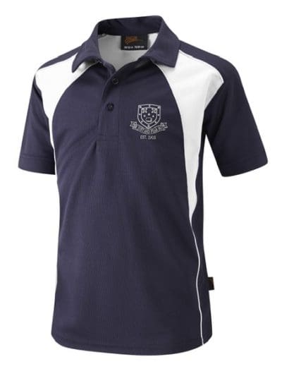 Pudsey Grammar Button Up PE Polo