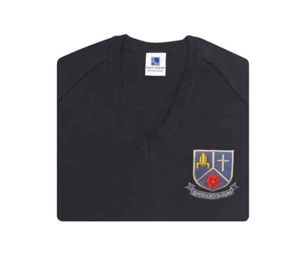 St Augustine's Black Jumper Yr 11