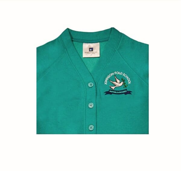 Johnson Fold Jade Cardigan