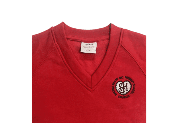 Sacred Heart V-Neck Sweatshirt