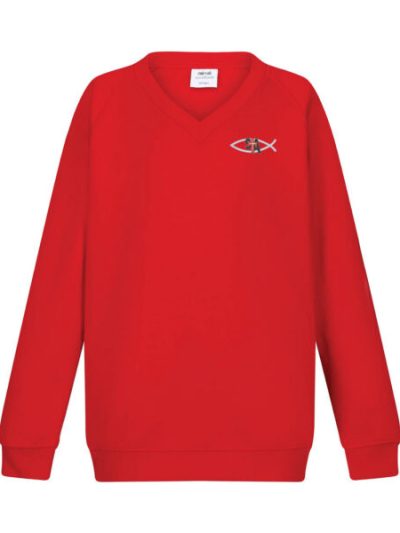 St Anthony's primary V-Neck Sweatshirt